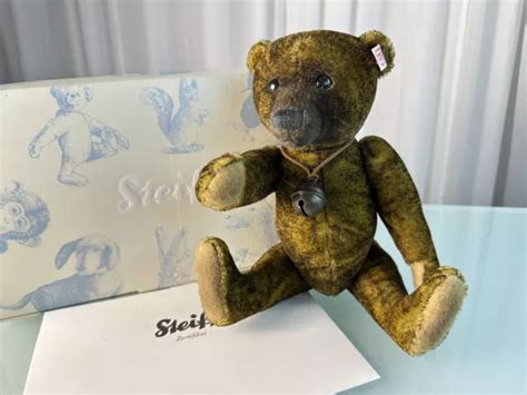 STEIFF TEDDY BÄR 036965 Dante 30cm Top Zustand mit OVP und