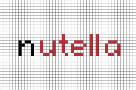 Pixel Art Hecho A Mano Como Dibujar Una Seta Nutella Arte Pixel Images