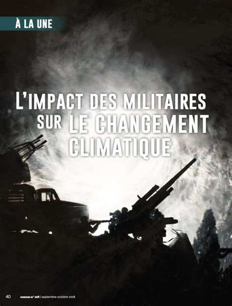 Magazine Nexus On Twitter L Impact Des Militaires Sur Le Changement