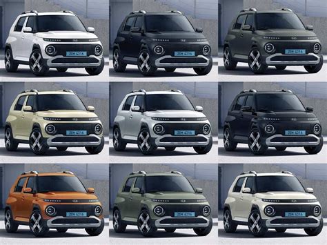 2024 Hyundai Casper Electric (Inster EV): Explore All Colors | AUTOBICS