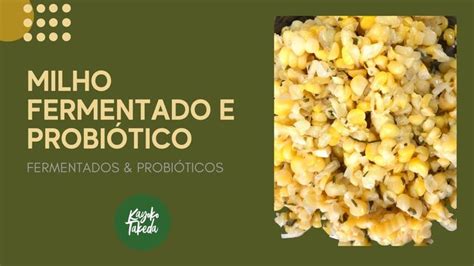 Milho Verde Fermentado E Probi Tico Como Fazer Alimento Fermentado E