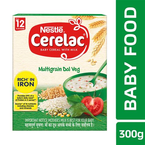 Buy Nestle Cerelac Baby Cereal With Milk Multigrain Dal Veg Baby Food