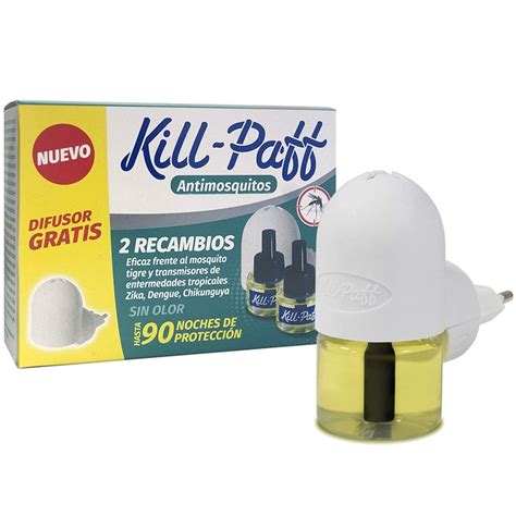 Kill Paff Antimosquitos Promoci N Pack De Difusor El Ctrico