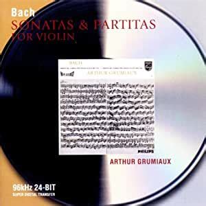 Violin Sonatas Partitas Bach Grumiaux Amazon Es CD Y Vinilos