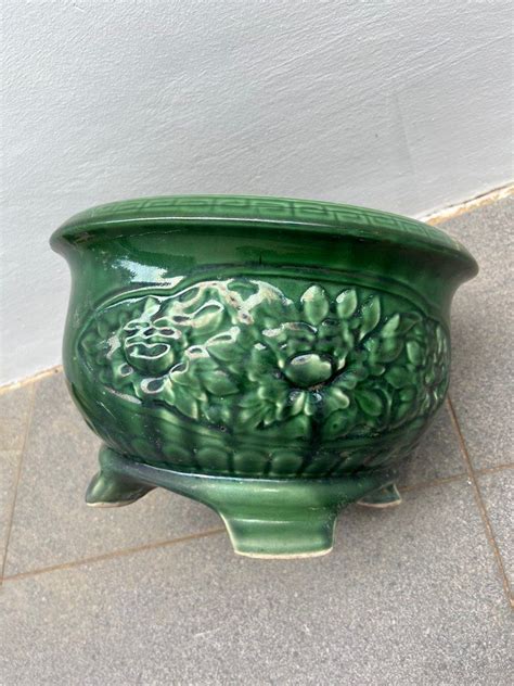 Old Flower pot, Furniture & Home Living, Gardening, Pots & Planters on Carousell