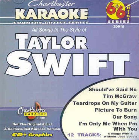 Karaoke: Taylor Swift by Karaoke Taylor Swift: Amazon.co.uk: CDs & Vinyl