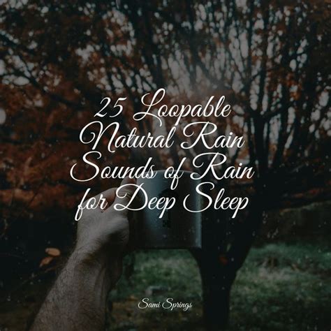 Loopable Natural Rain Sounds Of Rain For Deep Sleep White Noise