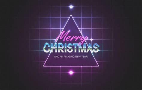 Christmas Neon Desktop Wallpapers - Wallpaper Cave