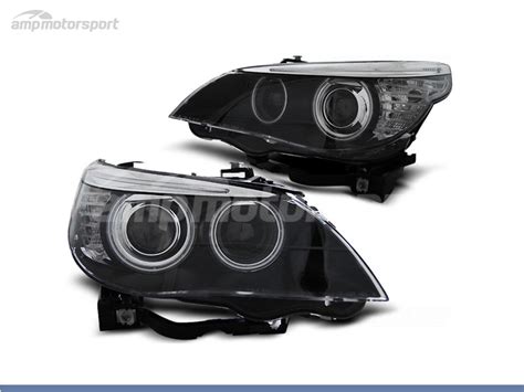 FAROS DELANTEROS XENON OJOS DE ANGEL CCFL PARA BMW SERIE 5 E60 E61