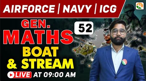 Batch Boat And Stream Airforce Gen Maths Classes