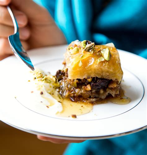 Walnut Pistachio And Sultana Baklava With Apple Syrup Nadia Lim