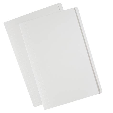 10pcs A Plus File Folder Advance Or Starfile White 14pts Thick Long And