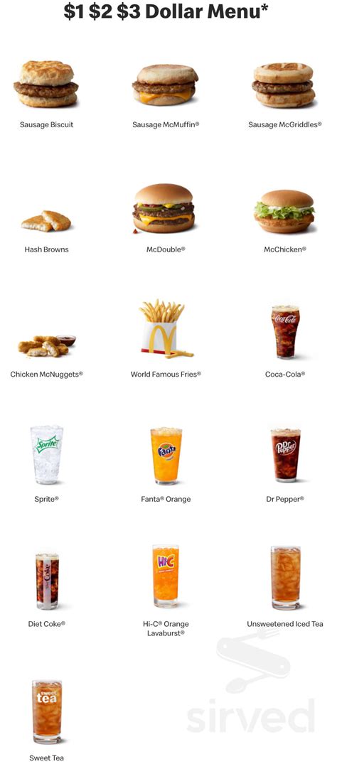 McDonald S Global Menu Restaurant Menu In Chicago Illinois USA