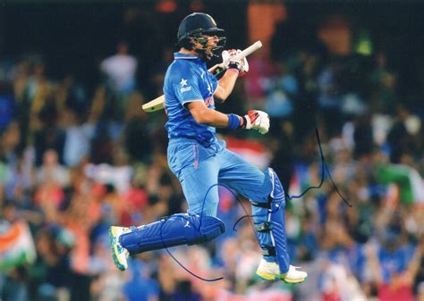 X Inches Original Autographed Photo Of Indian Cricketer Yuvraj Singh