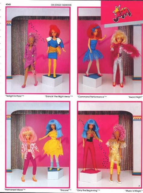 Hasbro S 1986 Toy Catalog Introduction To Jem And The Holograms Thanks To The The Jem Vs