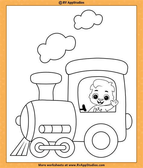 Train Coloring Pages To Print : Trains And Railroads Coloring Pages ...