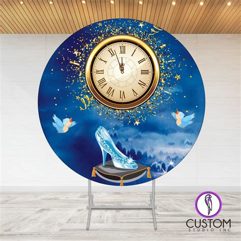 Painel Redondo Cinderella Encanto Custom Studio Inc