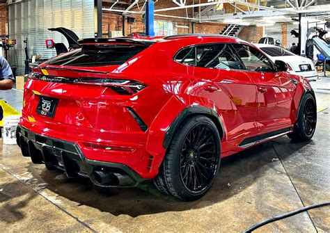 2021 Lamborghini Urus Rosso Widebody Beast Perfection