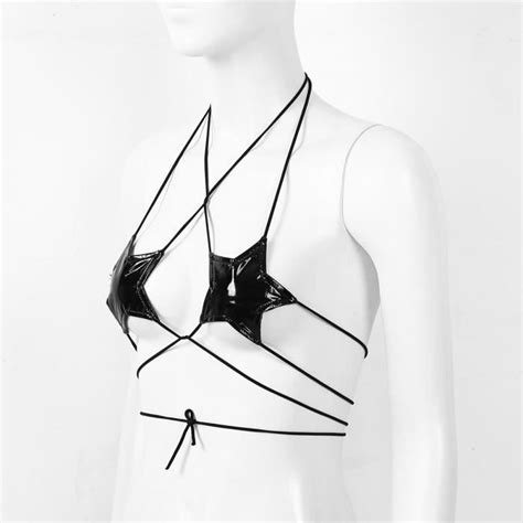 Dpois Femme Creux Soutien Gorge Bra Sexy Lingerie De Nuit Sous