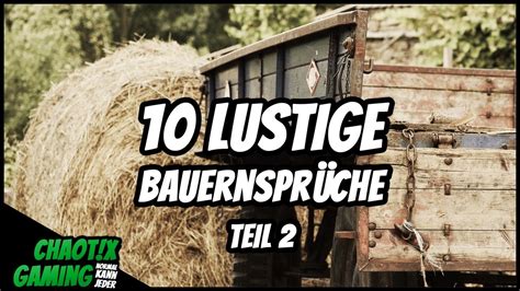 Lustige Bauernspr Che Bauern Wei Heiten Deutsch Youtube