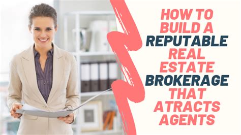 How To Build A Reputable Real Estate Brokerage