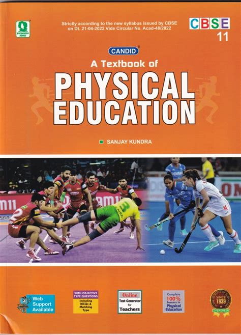 Physical Education Class 11 Cbse Textbook For Session 05 16 2023