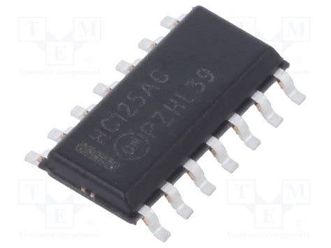 MC74HC125ADG Onsemi Datasheet PDF Technical Specs