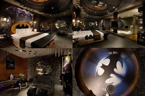 The Ultimate Batcave Batman Room Hotels Room Country Farmhouse