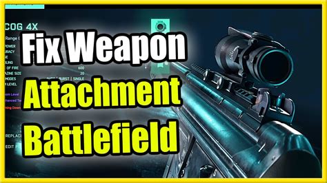 How To Fix Weapon Attachments In Portal Mode Battlefield 2042 Fast