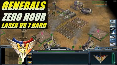 C C Generals Zero Hour USA LASER Vs 7 Hard Armies Twilight Flame