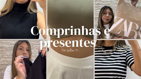 Comprinhas Saldos E Presentes Renner C A Zara Elizah Youtube