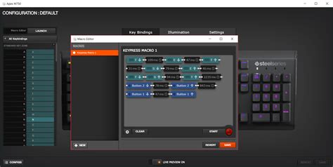 The SteelSeries Engine 3 Software - The SteelSeries Apex M750 Mechanical Gaming Keyboard Review ...