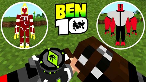 SAIU MELHOR ADDON MOD DO BEN 10 CLÁSSICO PARA MINECRAFT YouTube