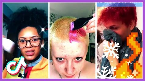 Tik Tok Hair Color Dyeing 3 December 2020 Hot Trend Transformation