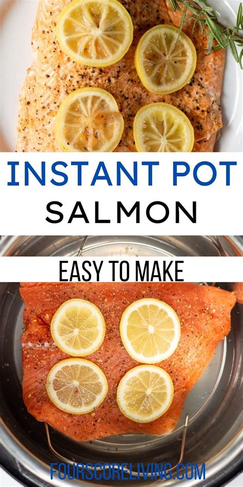 Instant Pot Salmon Four Score Living