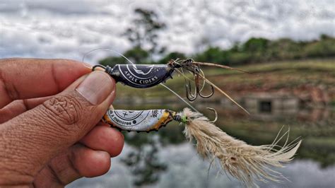 Pescando con señuelos de 2 mexicanos El señuelo casero más económico