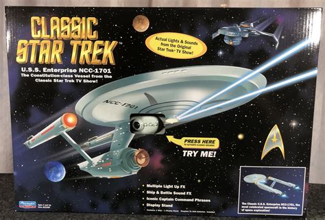 Playmates Star Trek U S S Enterprise Ncc 1701 Light Up Replica W Sound Pla 224464