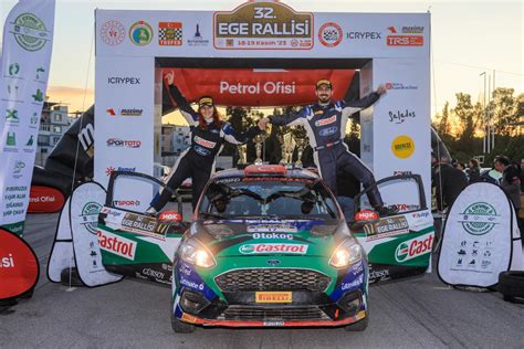 Castrol Ford Team Türkiye Ege Rallisinde Genç Pilotları ile Zirvedeydi