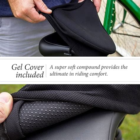 Soft Exercise Bike Seat Kit w/ Gel Cushion Cover & Tool – Eastern Bikes