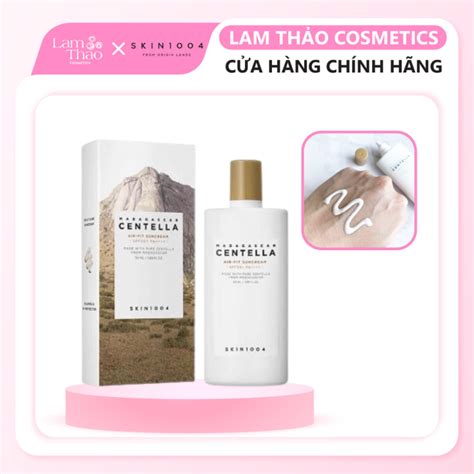 Kem Chống Nắng Chiết Xuất Rau Má Dành Cho Da Nhạy Cảm Skin1004