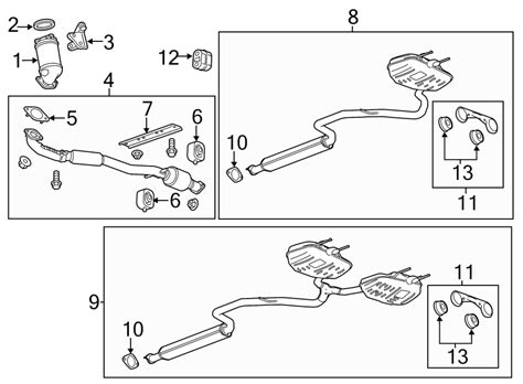 Chevy Silverado Exhaust System Diagram