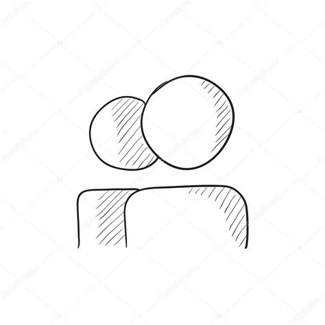 People Sketch Icon Stock Vector By ©visualgeneration 112218646