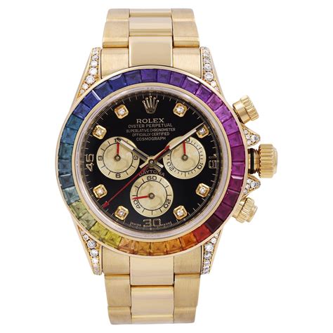 Superbe Bo Tier Rolex Daytona R F En Or Jaune Carats Avec