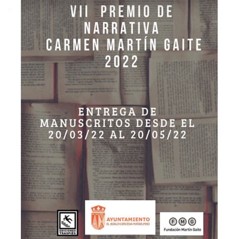 Vii Premio De Narrativa Carmen Mart N Gaite La Darsena