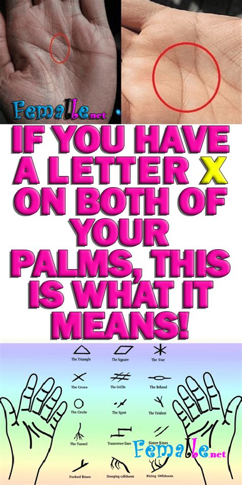 If You Have A Letter X On Both Of Your Palms This Is What It Means