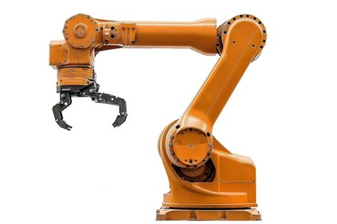 Premium Photo Robot Arm Isolated In Transparent Background