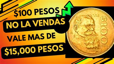 Moneda De 100 Pesos V Carranza Es Muy Valiosa La Tienes Monedas De México Youtube