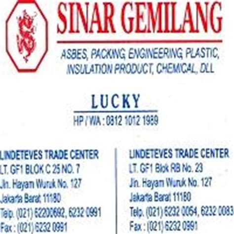 Sell Gasket Klinger Top Graph 2008 Sinar Gemilang Packing Jakarta