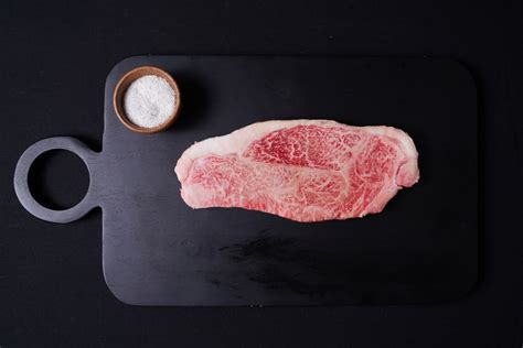 Japanese A5 Wagyu Certified Kobe Beef New York Strip I Bms 12 10