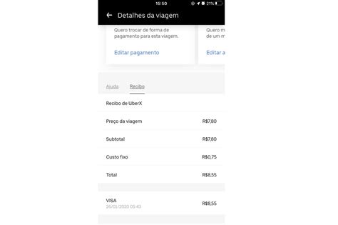 O Que é Uber Trip Help 5 Dúvidas Sobre O Pagamento No Cartão